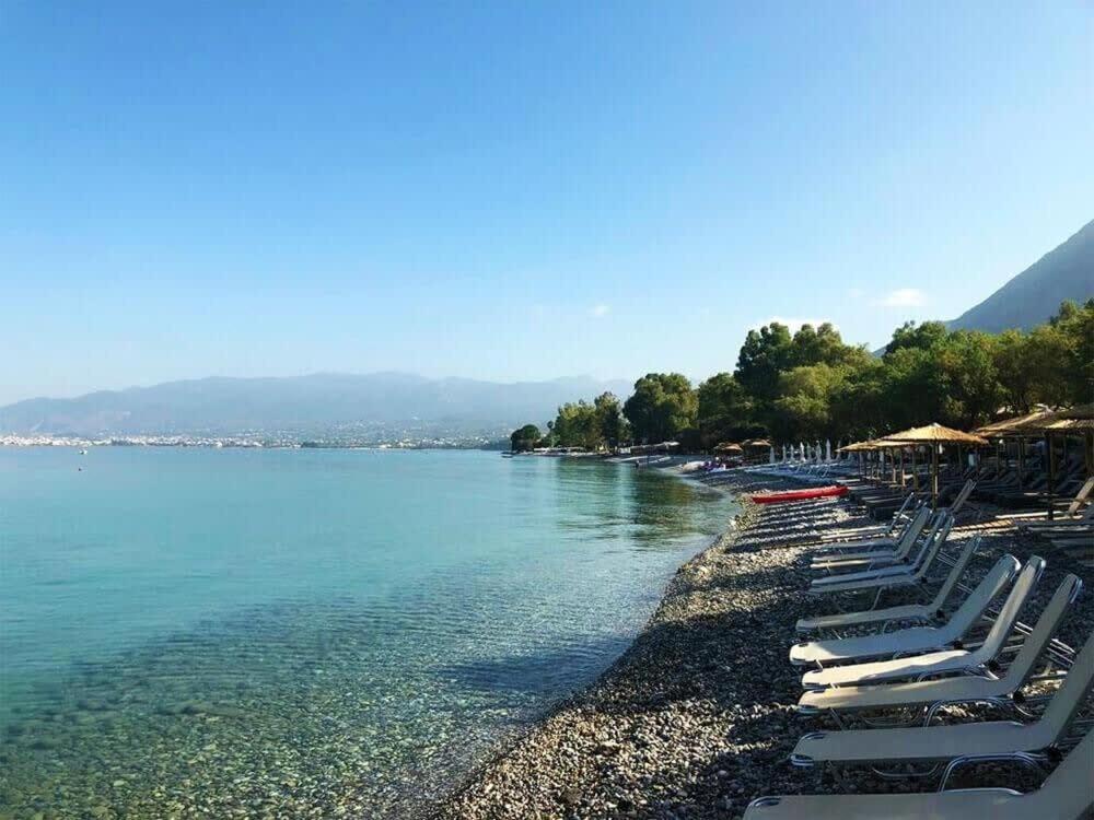 Villa Seaview Terrace Haven-Perfect Location By The Sea Kalamata Exterior foto