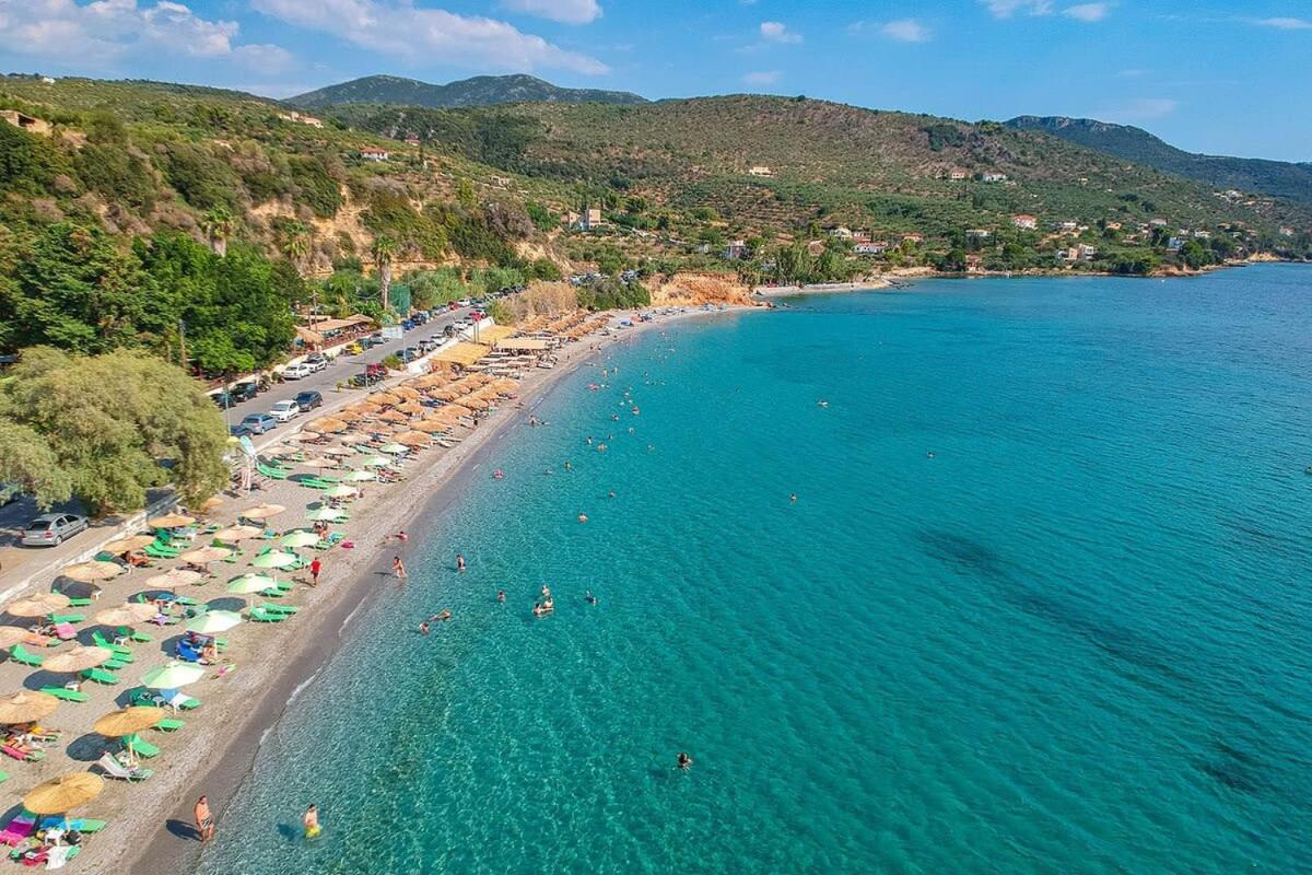 Villa Seaview Terrace Haven-Perfect Location By The Sea Kalamata Exterior foto
